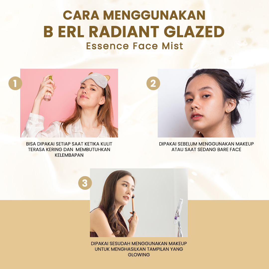 B ERL BUNDLING RADIANT GLAZE ESSENCE FACE MIST