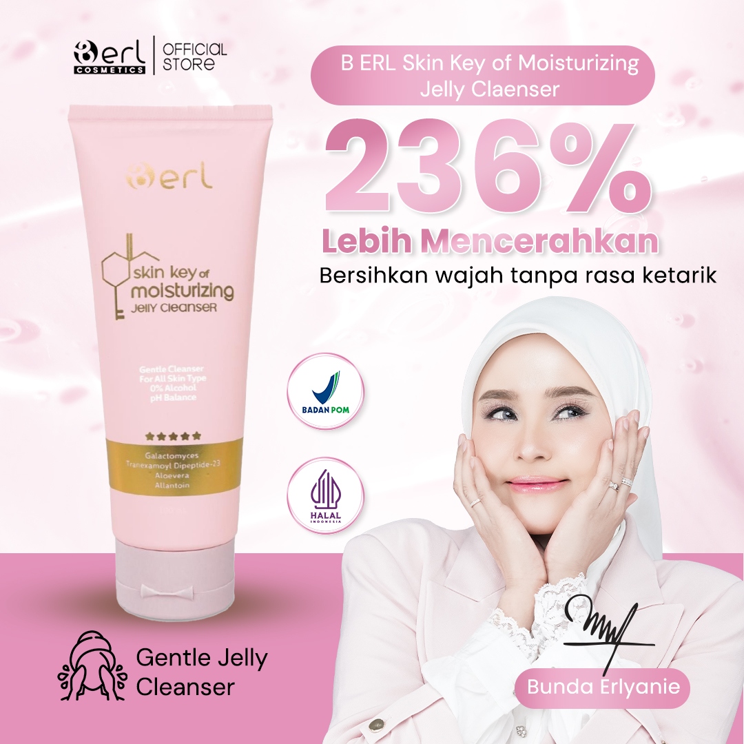 B ERL SKIN KEY OF MOISTURIZING JELLY CLEANSER